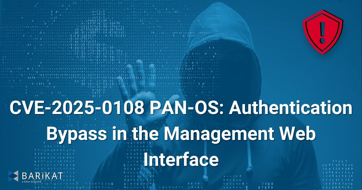 CVE-2025-0108 PAN-OS: Authentication Bypass in the Management Web Interface