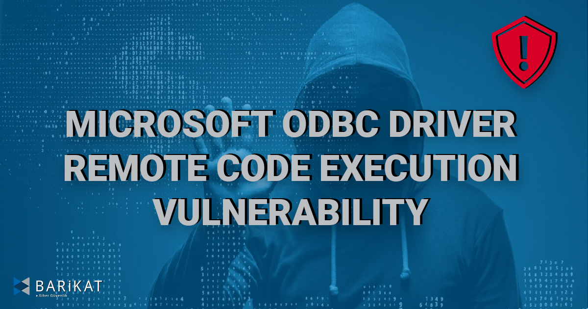 Microsoft ODBC Driver Remote Code Execution Vulnerability