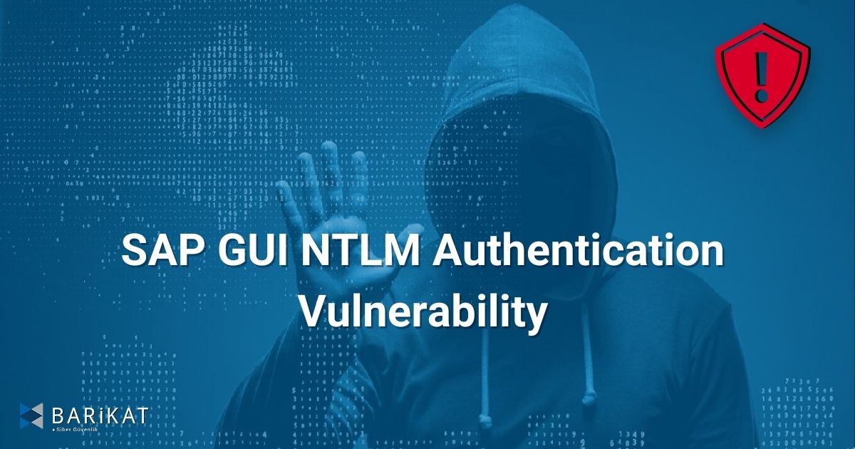 SAP GUI NTLM Authentication Vulnerability