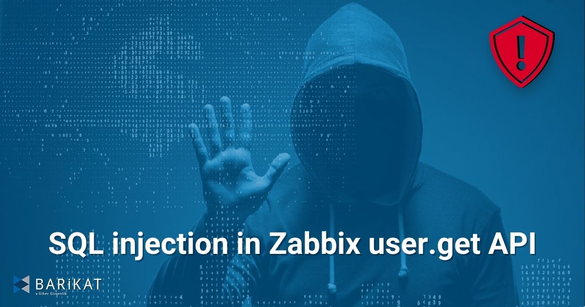 SQL injection in Zabbix user.get API