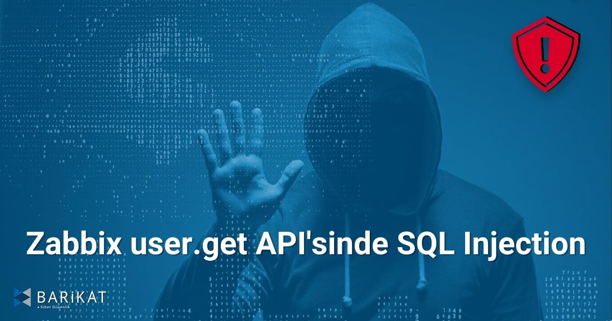 Zabbix user.get API'sinde SQL Injection